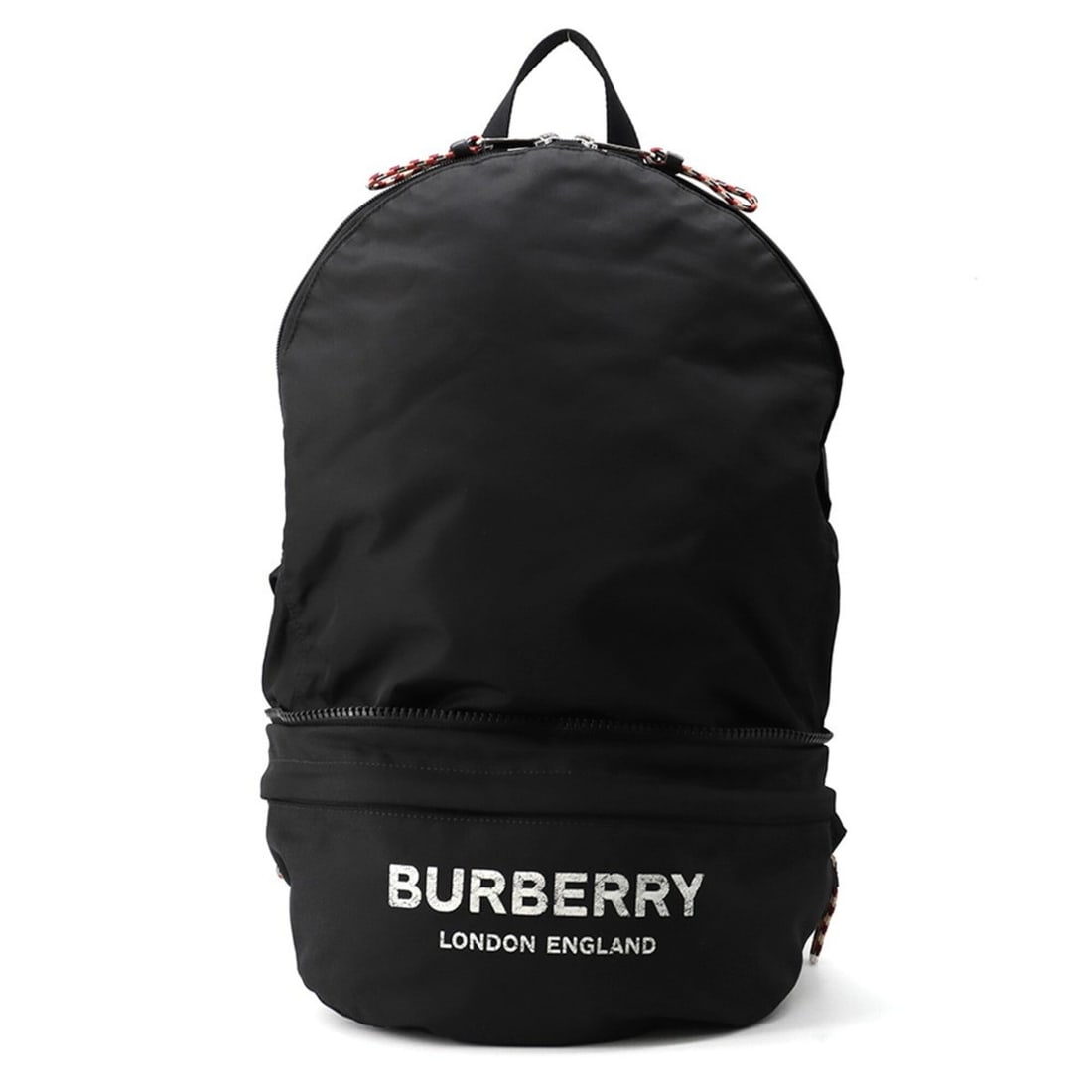 Burberry Nylon Backpack 80135191 BURBERRY 2-way Body Bag Black Handbag (1 of 17)