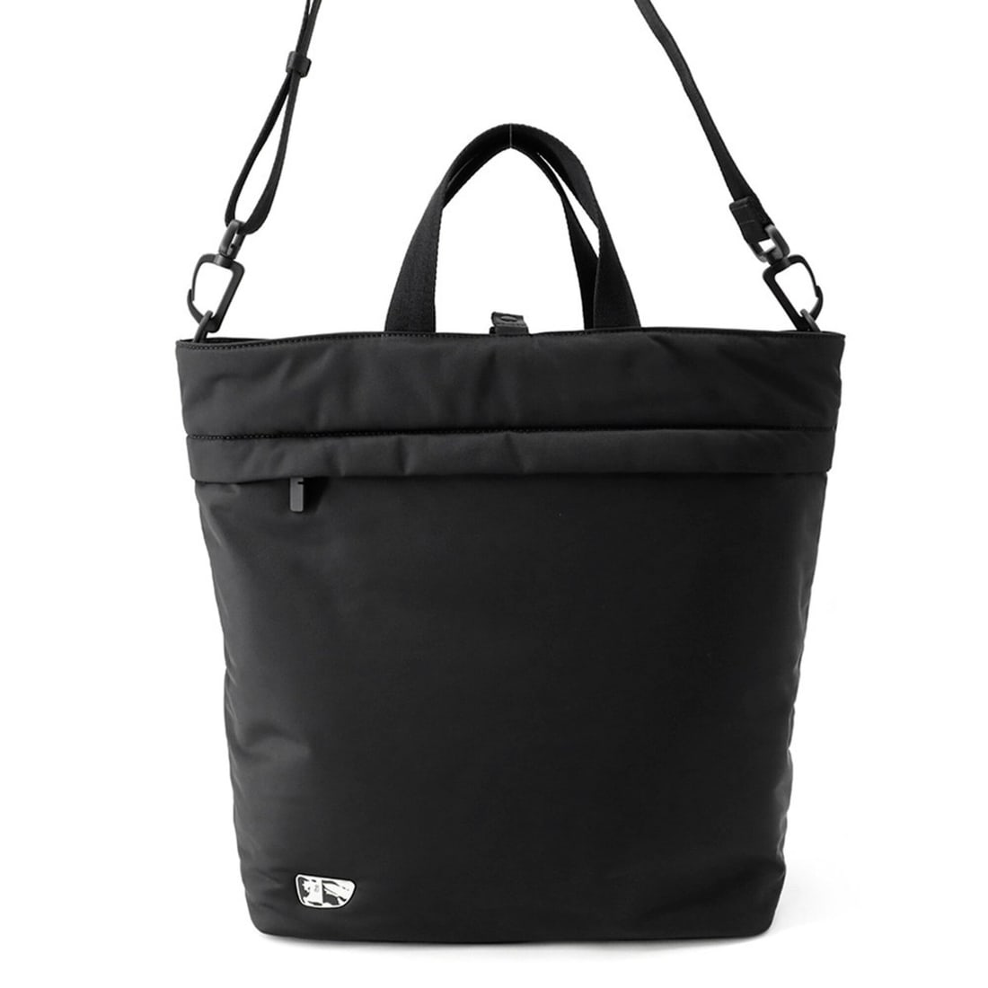 Burberry Shield N S Tote Bag, Nylon, 81025151, BURBERRY 2-way, Black, Handbag (1 of 14)
