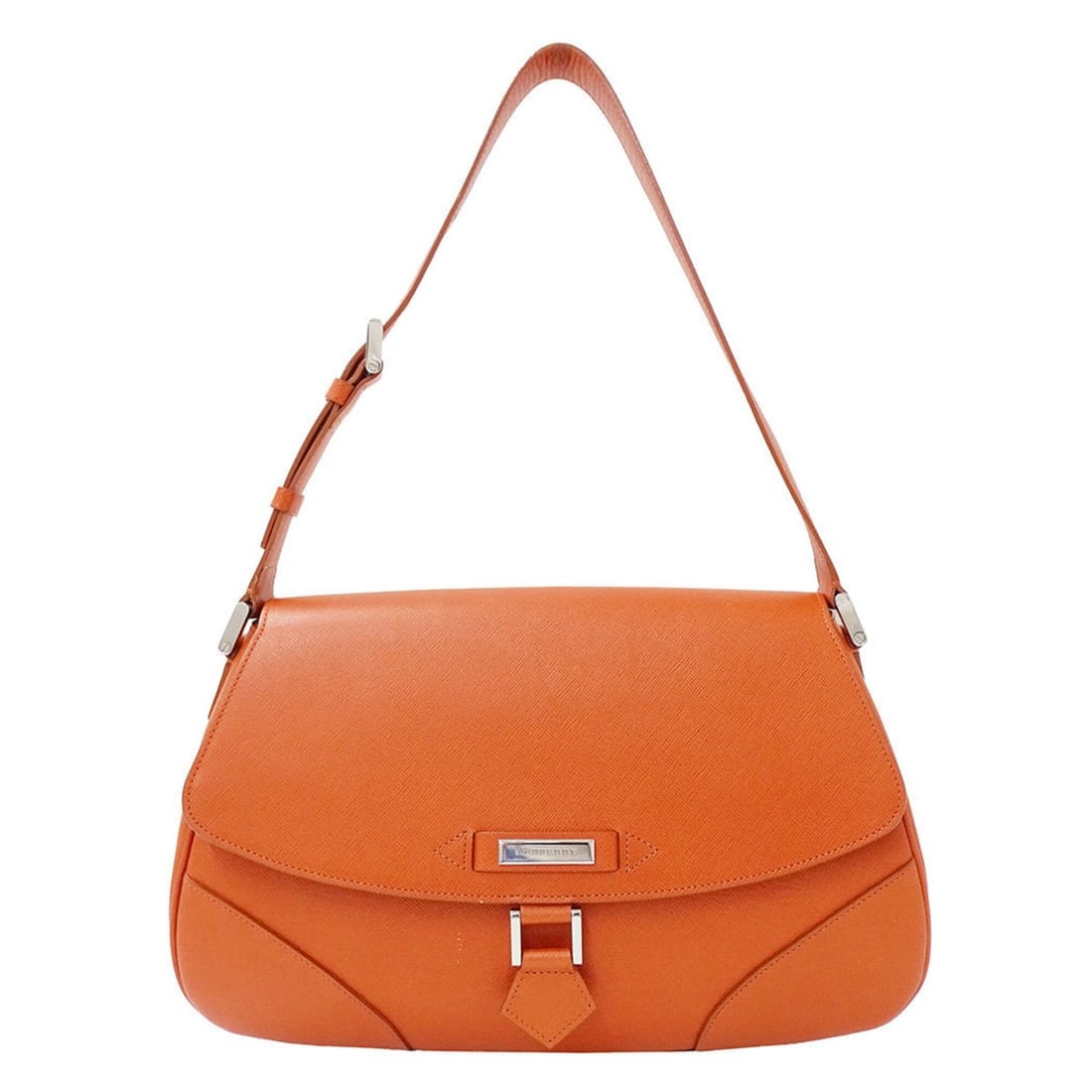 Burberry handbag for women, brand name shoulder bag, leather, terracotta, one-shoulder style.: --- Catalog ---Category: SizeSize (HxWxD): 20cm x 33cm x 7cm / 7.87'' x 12.99'' x 2.75''Category: DesignType: Handbag, Shoulder bagColor: OrangeGender: WomenMaterial: Leather Category: GeneralBrand: B