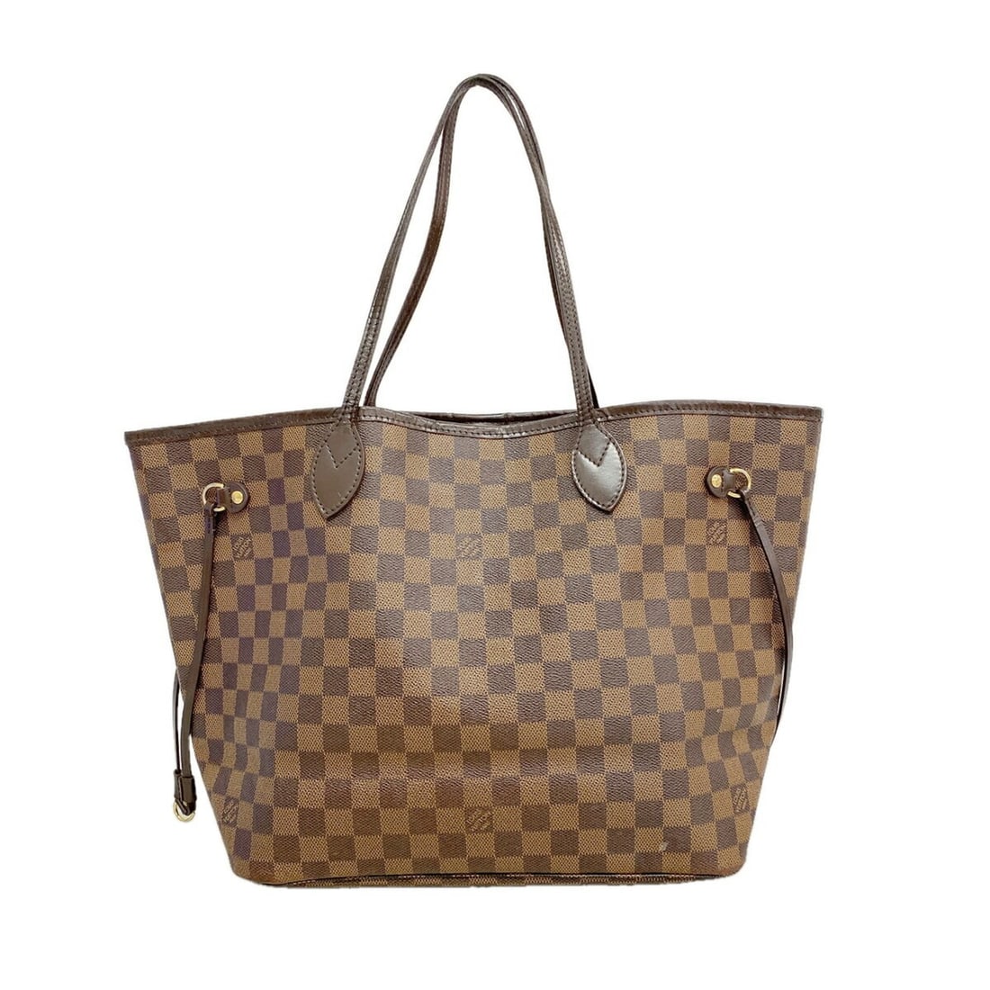Louis Vuitton Damier Neverfull MM Tote Bag N51105 Ebene (Women's) (1 of 11)