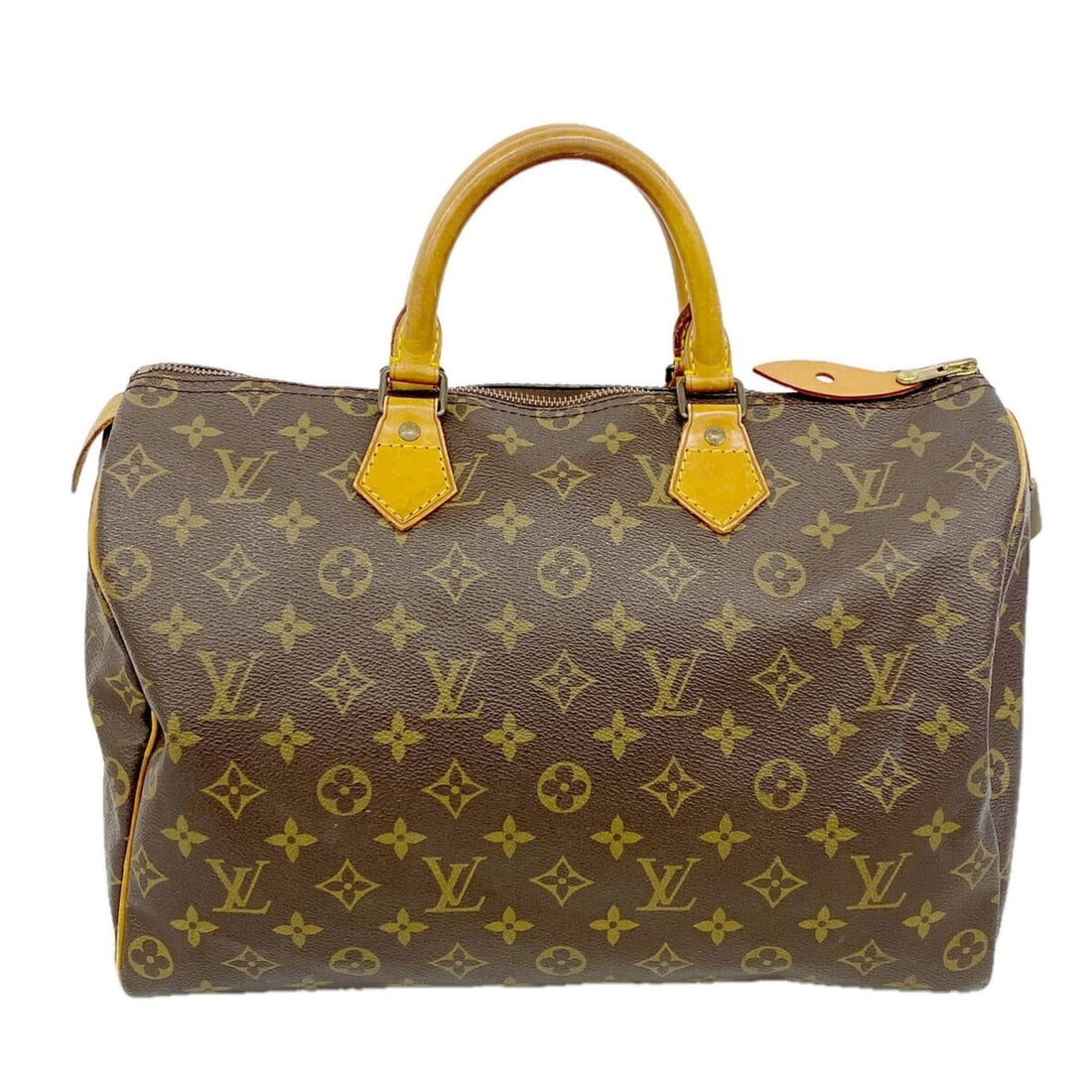 Louis Vuitton Monogram Speedy 35 Handbag M41107 Brown Women's: --- Catalog ---Category: SizeSize (HxWxD): 23cm x 34.5cm x 18.5cm / 9.05'' x 13.58'' x 7.28''Category: DesignType: HandbagColor: BrownGender: WomenCategory: GeneralMPN: M41107Brand: Louis Vuitton--- I