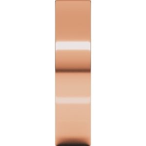 10K Rose Gold 5 mm Lightweight Comfort-Fit Flat Band Size [cv: 10K Rose Gold 5 mm Lightweight Comfort-Fit Flat Band Size [cv