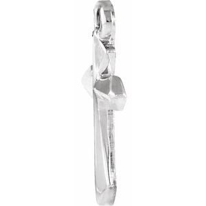 Sterling Silver Cross Dangle - 2