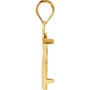 14K Yellow Gold Coin Frame Bezel Pendant Mounting for 15x.76 mm Coin: 14K Yellow Gold Coin Frame Bezel Pendant Mounting for 15x.76 mm Coin