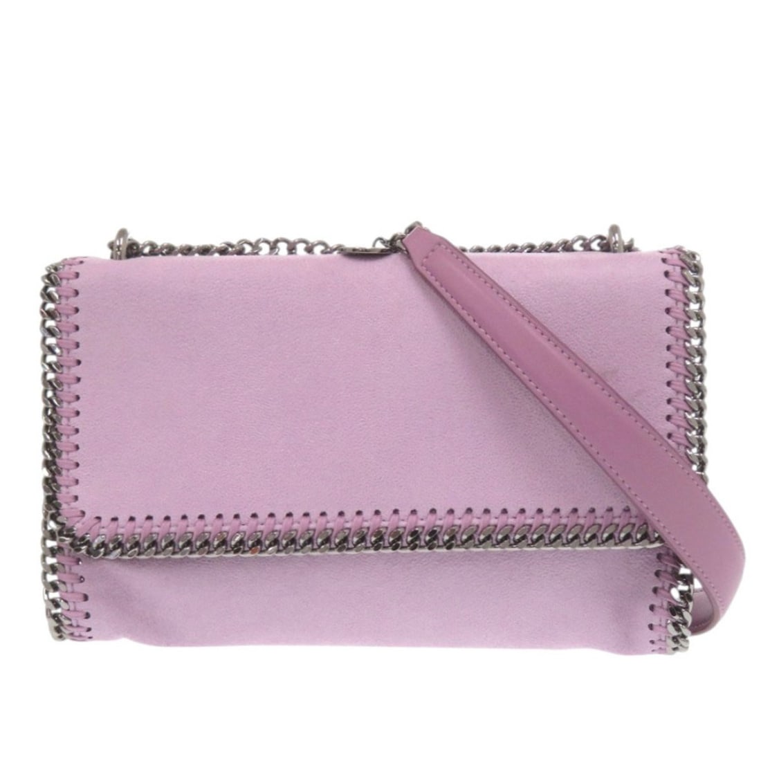 Stella McCartney Falabella 455128 Polyester Purple Shoulder Bag 1193 (1 of 9)