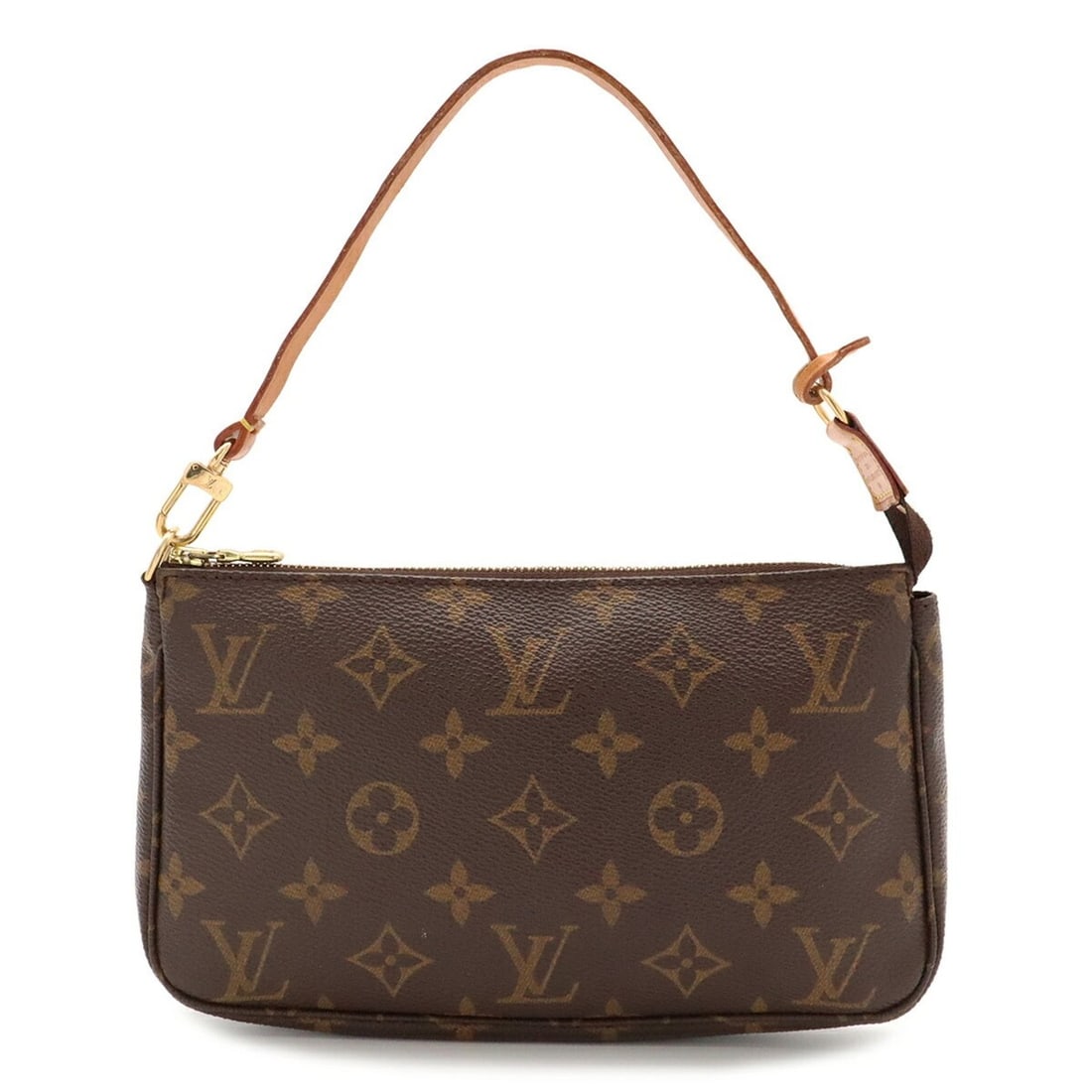 LOUIS VUITTON Louis Vuitton Monogram Pochette Accessoires Handbag Pouch - Bag M51980: --- Catalog ---Category: SizeSize (HxWxD): 13cm x 21.5cm x 4cm / 5.11'' x 8.46'' x 1.57''Category: DesignType: Handbag, Pochette, PouchColor: Brown, MonogramGender: WomenMaterial: Monogram Category: G