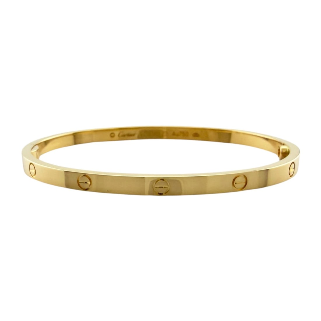 Cartier Love Bracelet Bangle, 18K Yellow Gold, Women's, CARTIER (1 of 5)