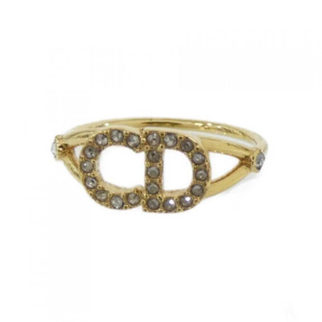 Christian Dior Claire Di Lune R1137CDLCY Ring: --- Catalog ---Category: SizeJP Size: 13US Size: 6.5Category: DesignType: Band ringColor: Clear, GoldGender: WomenCategory: GeneralMPN: R1137CDLCYBrand: Christian Dior--- Item List ---Section: Conditi