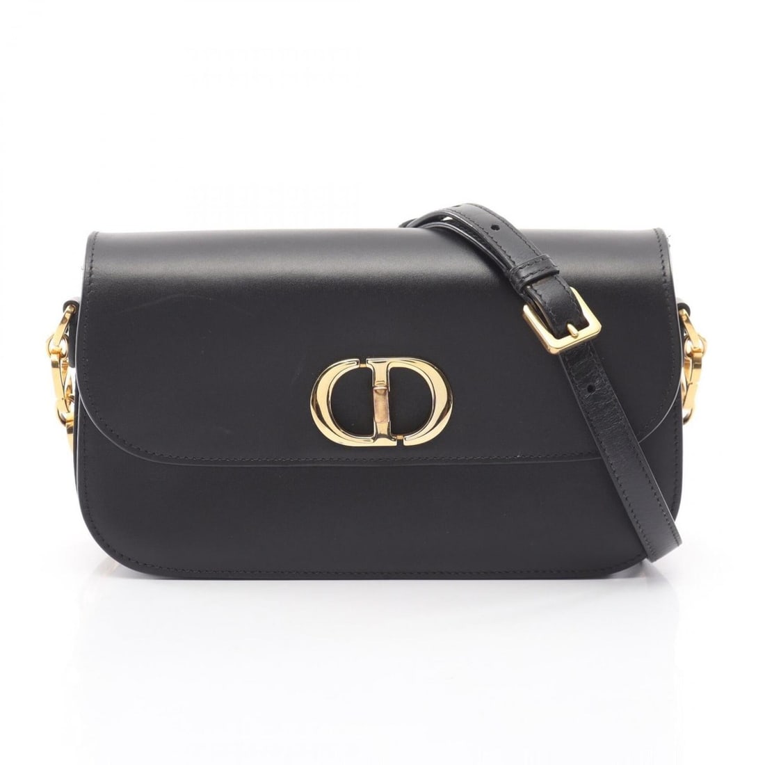 Christian Dior Dior 30 Montaigne Avenue Shoulder Bag Handbag Leather Women's Black: --- Catalog ---Category: SizeSize (HxWxD): 13cm x 21cm / 5.11'' x 8.26''Category: DesignType: Handbag, Shoulder bagColor: BlackGender: WomenMaterial: Leather Category: GeneralBrand: Christian Dior--- 