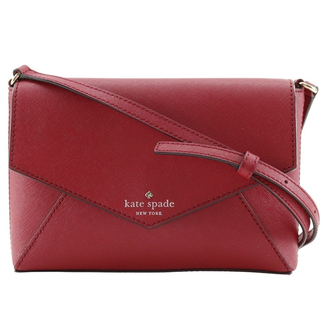 Kate Spade Pochette Shoulder Bag Leather Red Type Women's: --- Catalog ---Category: SizeSize (HxWxD): 15cm x 22cm x 3.5cm / 5.9'' x 8.66'' x 1.37''Category: DesignType: Pochette, Shoulder bagColor: Red colorGender: WomenMaterial: Leather Category: GeneralBran