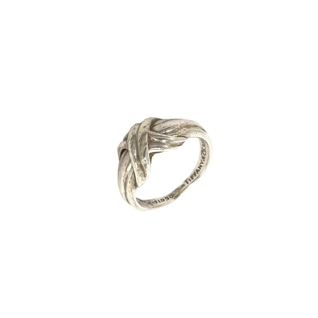 TIFFANY&Co. Tiffany Vintage Signature Cross Ring, Sterling Silver 925, Accessory, 04215: --- Catalog ---Category: SizeJP Size: 12US Size: 6.5Category: DesignType: Band ringColor: SilverGender: WomenMaterial: Silver 925Category: GeneralBrand: Tiffany--- Item List ---Section: ConditionRanki