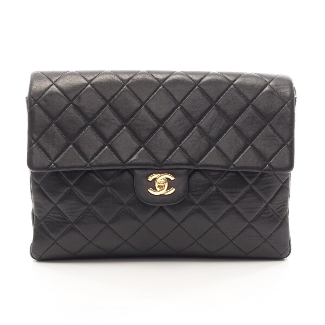 Chanel Matelassé Chain Backpack/Handbag, Lambskin Leather, Women's, Black: --- Catalog ---Category: SizeSize (HxWxD): 20.5cm x 29.5cm x 8cm / 8.07'' x 11.61'' x 3.14''Category: DesignType: Backpack, HandbagColor: BlackGender: WomenMaterial: Leather Hardware Color: GoldLeathe
