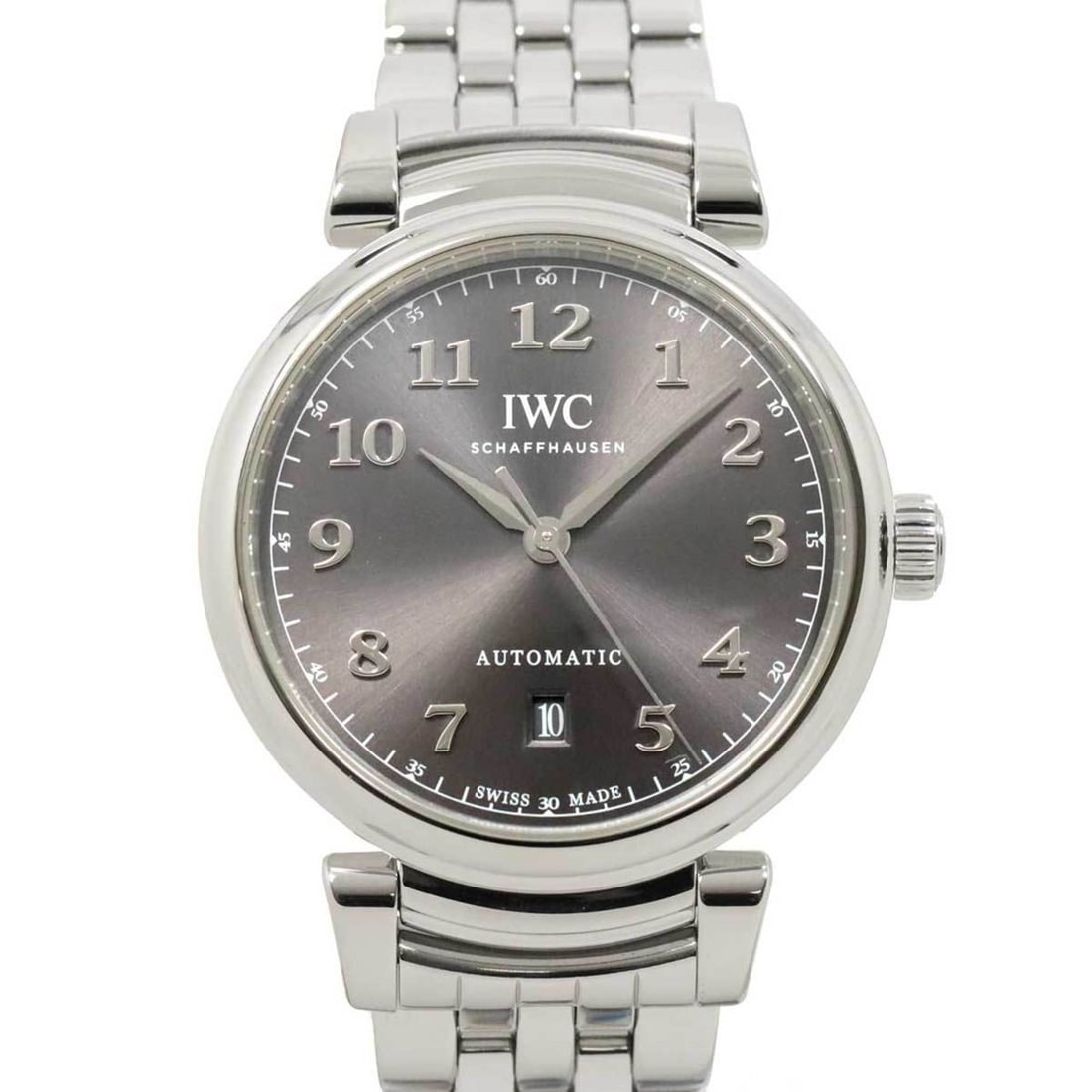 IWC Da Vinci IW356602 Men's Watch Date Grey Automatic International Company Davinci: --- Catalog ---Category: SizeWrist Size: 19.5cm / 7.67''Case Diameter: 40mm / 1.57''Category: DesignType: WristwatchColor: GrayGender: MenColor (Dial): GrayMaterial (Band): Stainless steelMaterial (Ca