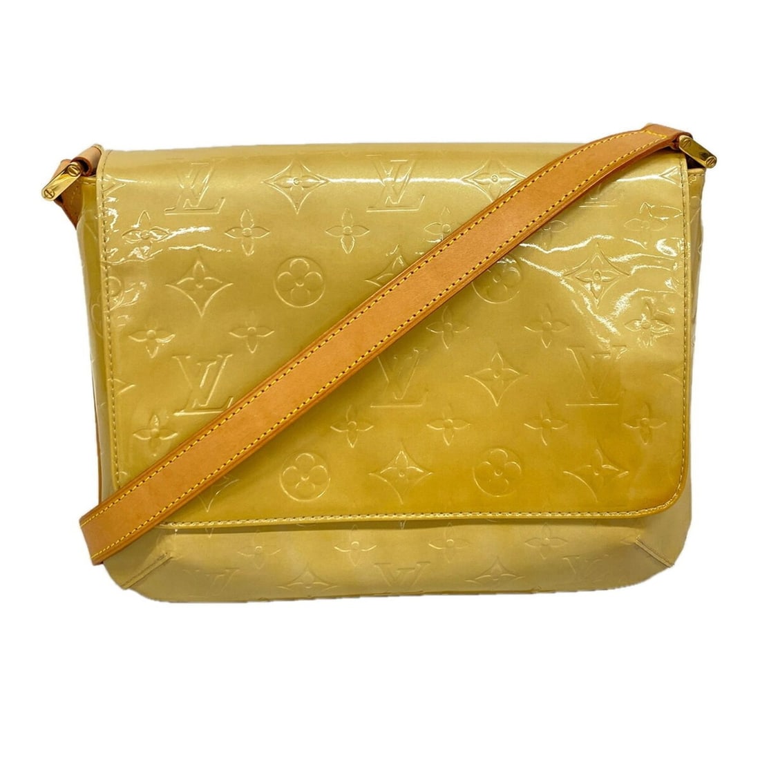 Louis Vuitton Vernis Thompson Street Shoulder Bag M91008 Beige Women's: --- Catalog ---Category: SizeSize (HxWxD): 21cm x 27cm x 4cm / 8.26'' x 10.62'' x 1.57''Category: DesignType: Shoulder bagColor: BeigeGender: WomenCategory: GeneralMPN: M91008Brand: Louis Vuitton--- I