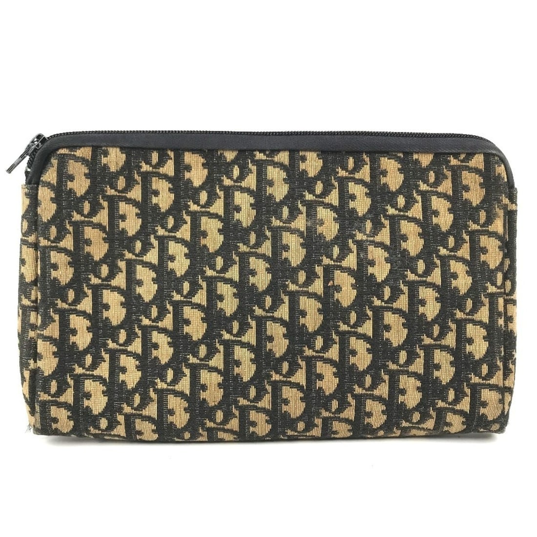 Christian Dior Dior Vintage Trotter Logo Bag, Handbag, Pouch, Second Clutch Leather, Canvas, Men's,: --- Catalog ---Category: SizeSize (HxWxD): 17cm x 26.5cm / 6.69'' x 10.43''Category: DesignType: Clutch bag, Handbag, PouchColor: NavyGender: Men,WomenMaterial: Leather , Canvas Category: GeneralLine: