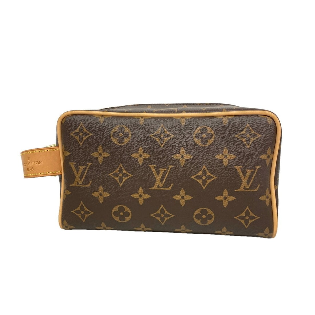 Louis Vuitton Monogram Locker Dopp Kit Clutch Bag M83112 Brown Men's: --- Catalog ---Category: SizeSize (HxWxD): 12cm x 22cm x 12cm / 4.72'' x 8.66'' x 4.72''Category: DesignType: Clutch bagColor: BrownGender: MenCategory: GeneralMPN: M83112Brand: Louis Vuitton--- Item 