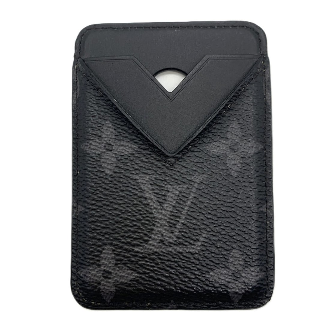 Louis Vuitton Monogram Eclipse Porte Cartes Card Case M12602: --- Catalog ---Category: DesignType: Card caseColor: Monogram EclipseGender: MenMaterial: Monogram Eclipse Category: GeneralBrand: Louis VuittonCategory: Physical PropertiesSize (HxWxD): 9.5cm x 6.5cm