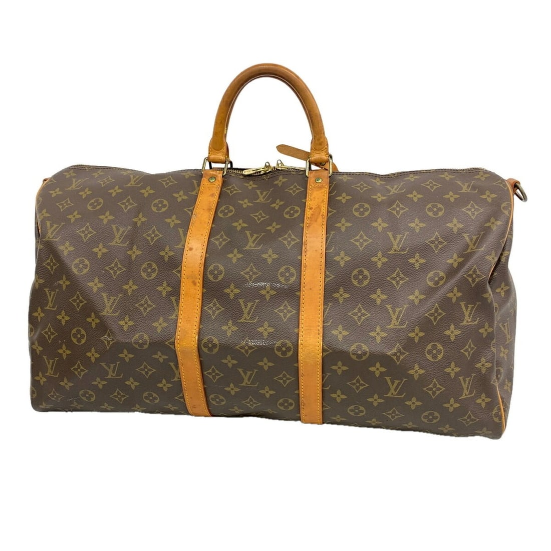 Louis Vuitton Bags - Boston Monogram Keepall Bandoulière 55 M41414 Brown Men's & Women's: --- Catalog ---Category: SizeSize (HxWxD): 31cm x 55cm x 26cm / 12.2'' x 21.65'' x 10.23''Category: DesignType: Boston bagColor: BrownGender: Men,WomenCategory: GeneralMPN: M41414Brand: Louis Vuitton-