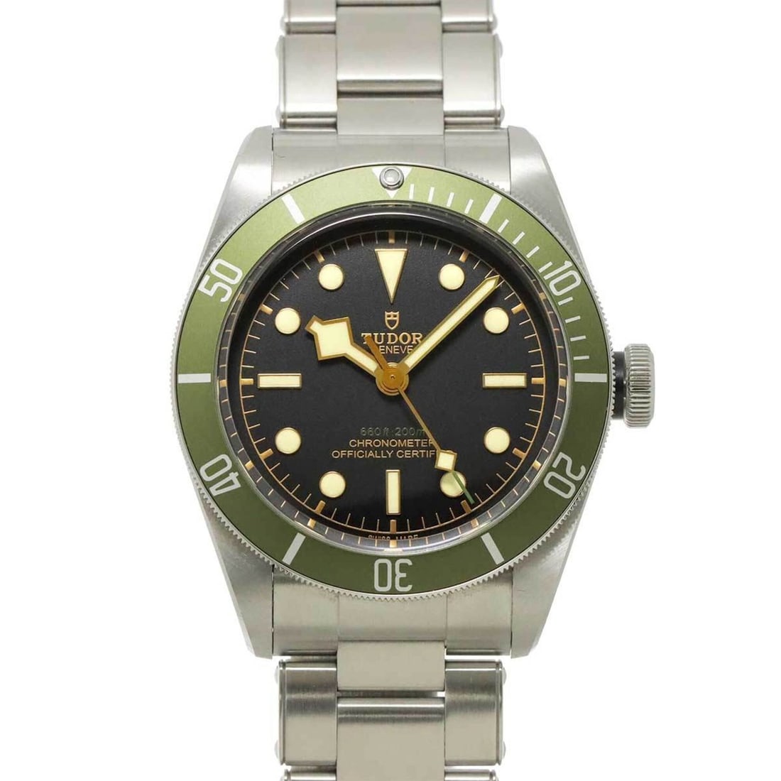Tudor Heritage Black Bay Harrods Limited Edition 79230G Men's Watch Automatic Self-winding: --- Catalog ---Category: SizeWrist Size: 20.5cm / 8.07''Case Diameter: 41mm / 1.61''Category: DesignType: WristwatchGender: MenColor (Dial): BlackMaterial (Band): Stainless steelMaterial (Case): Stain