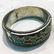 Turquoise & Coral Tribal Bohemian Handmade Bangle - 3