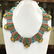 Tibetan Natural Turquoise & Amber Handmade Necklace