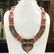 Tibetan Coral Handmade Chokar Beaded Necklace