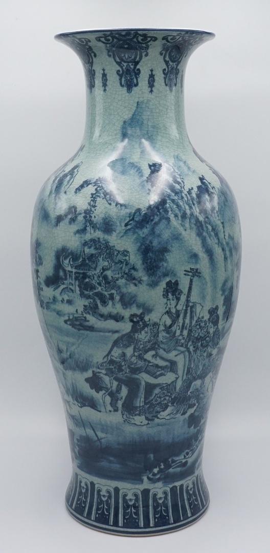 Large Floor Vase Baluster Vase China 20th Century Oct 19