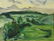 Unknown painter, "Landscape with small village"