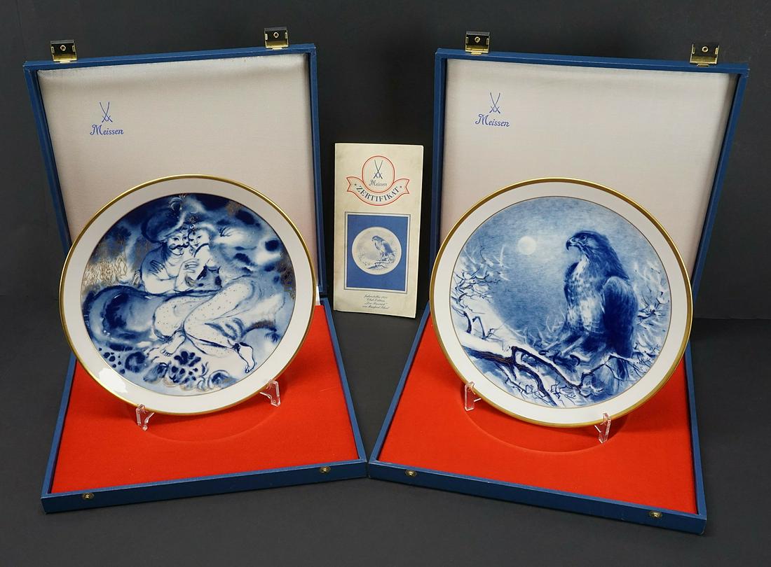 Meissen Two Wall / Annual Plates (1 of 3)