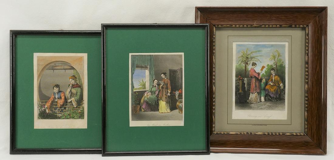 Albert Henry Payne, Three Chinese scenes (1 of 4)