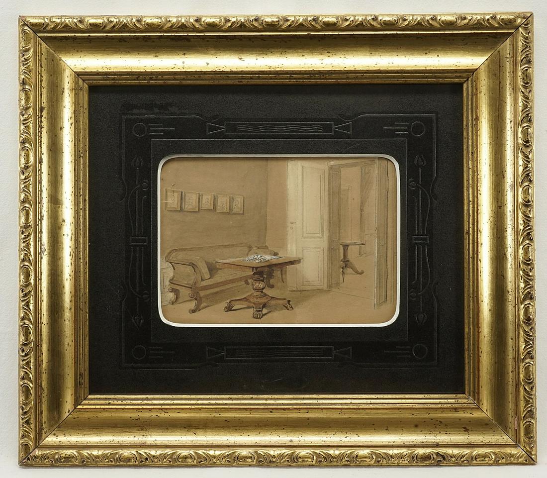 Biedermeier interior (1 of 2)