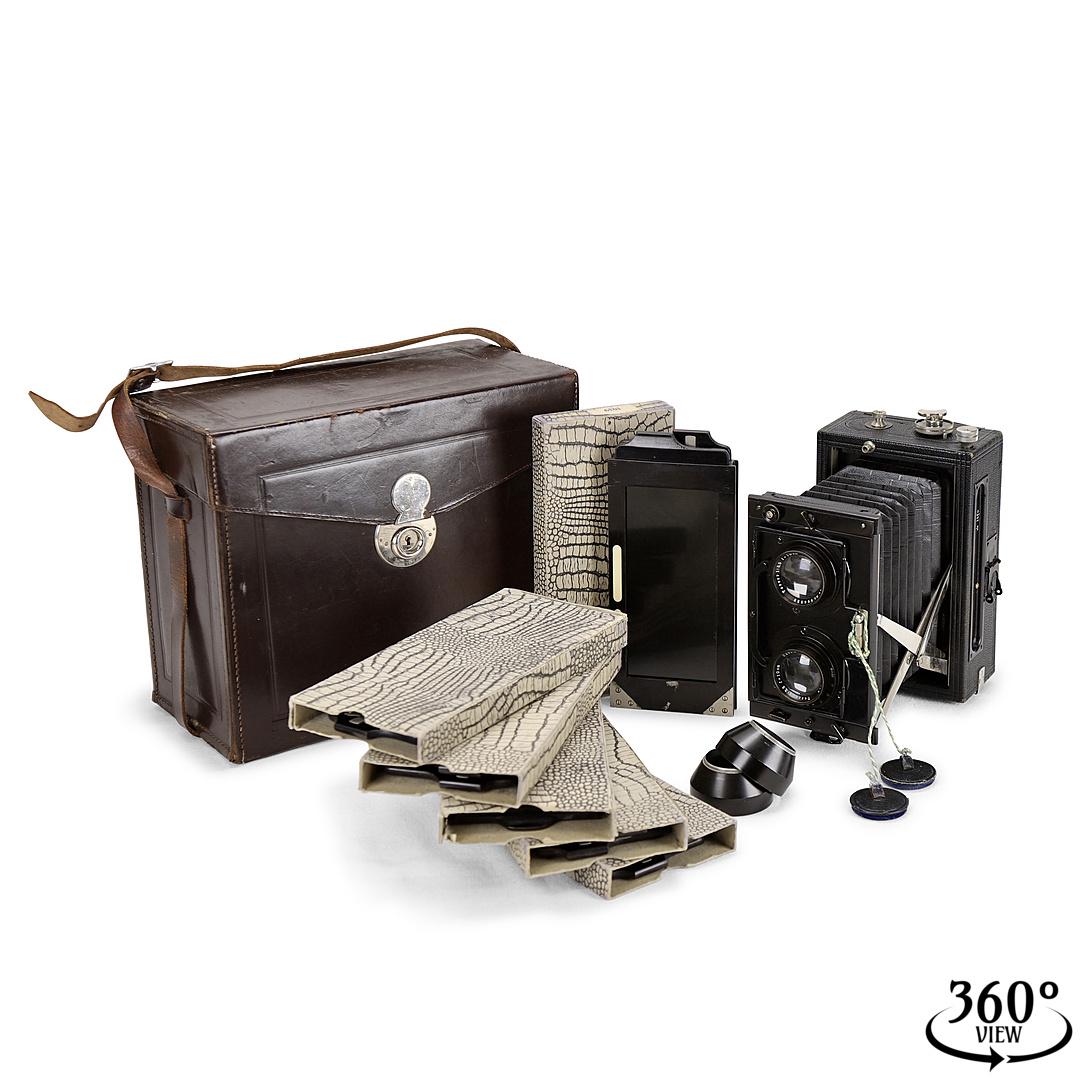 Zeiss Ikon Contessa Nettel Stereax, stereo camera, around 1930 (1 of 1)