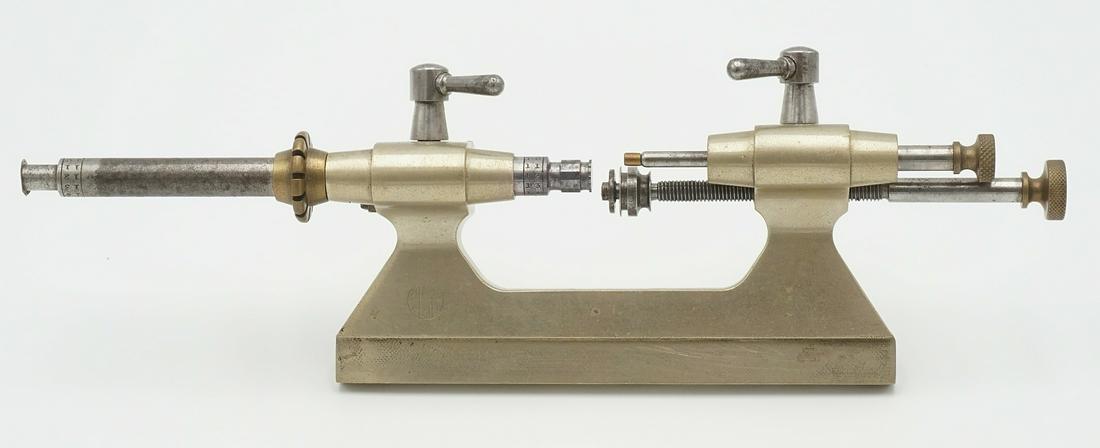 Watchmaker's lathe, 1st half of the 20th century (1 of 3)
