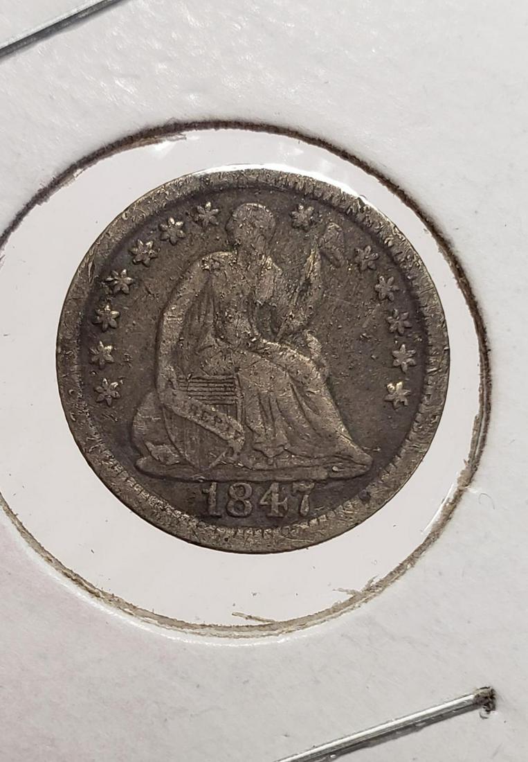 1847 Half Dime (silver) (1 of 3)