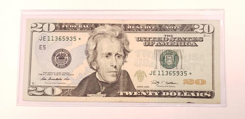 $20 Star Note Richmond Federal Reserve Bank (1 of 3)