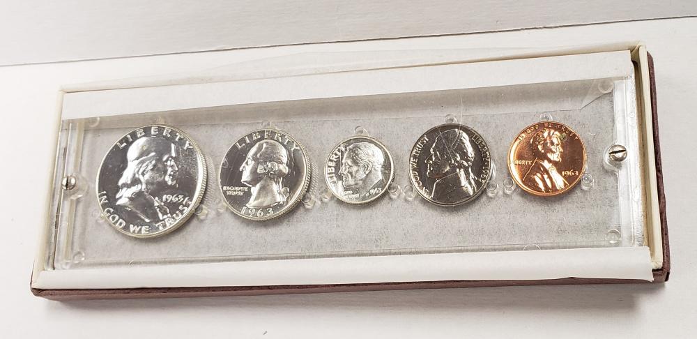 1963 Mint Set Silver Coins (1 of 1)