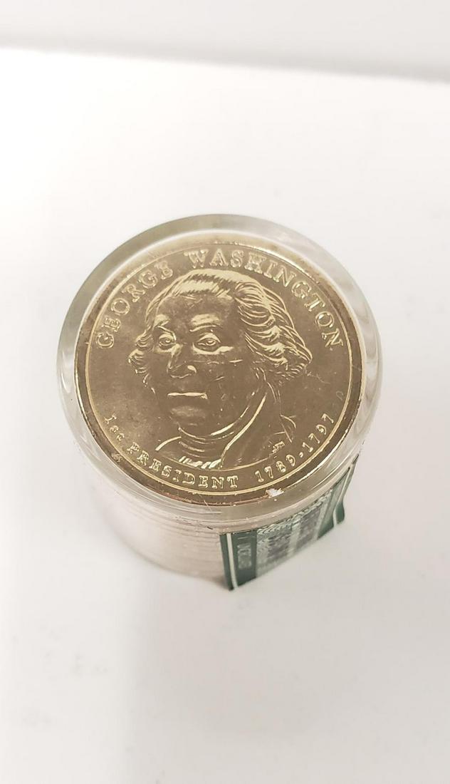 2007 George Washington Danbury Mint Sealed Unsearched: Danbury Mint sealed roll