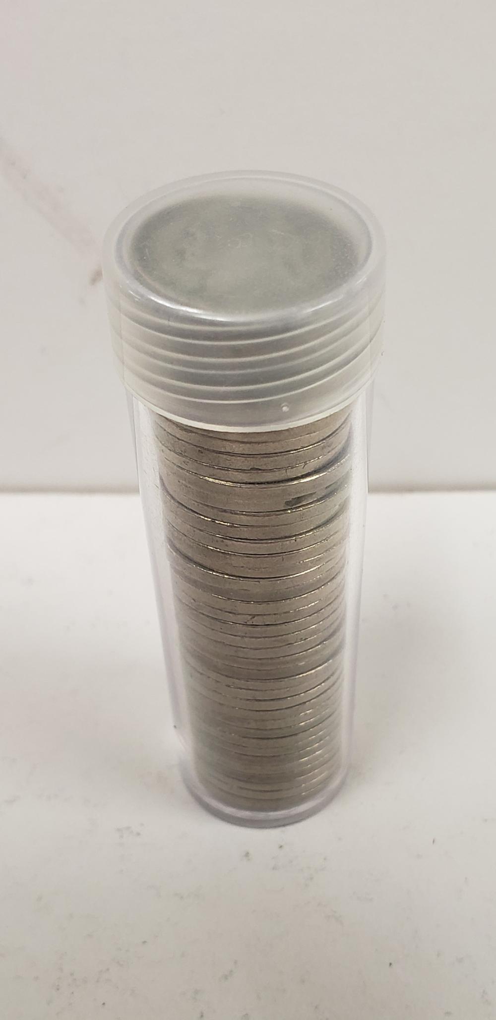 1 roll of nickels ranging from V Nickels to Silver War: a great selection of nickels