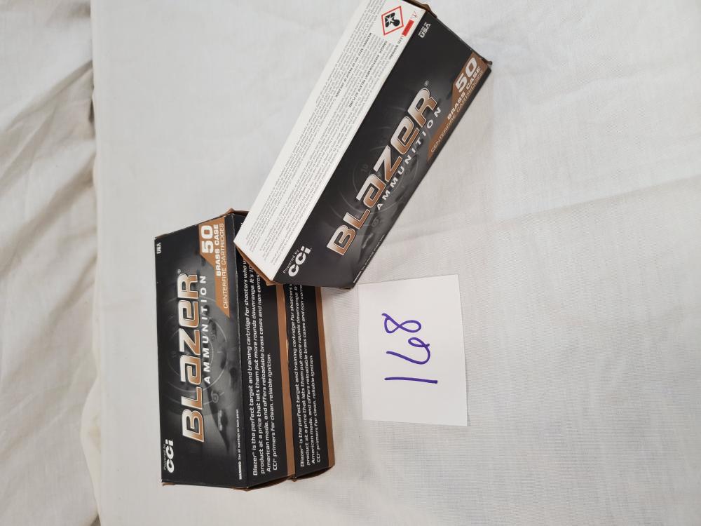 3 Boxes Blazer Brass 10mm Auto 50ct boxes ammunition: 3 NEW boxes