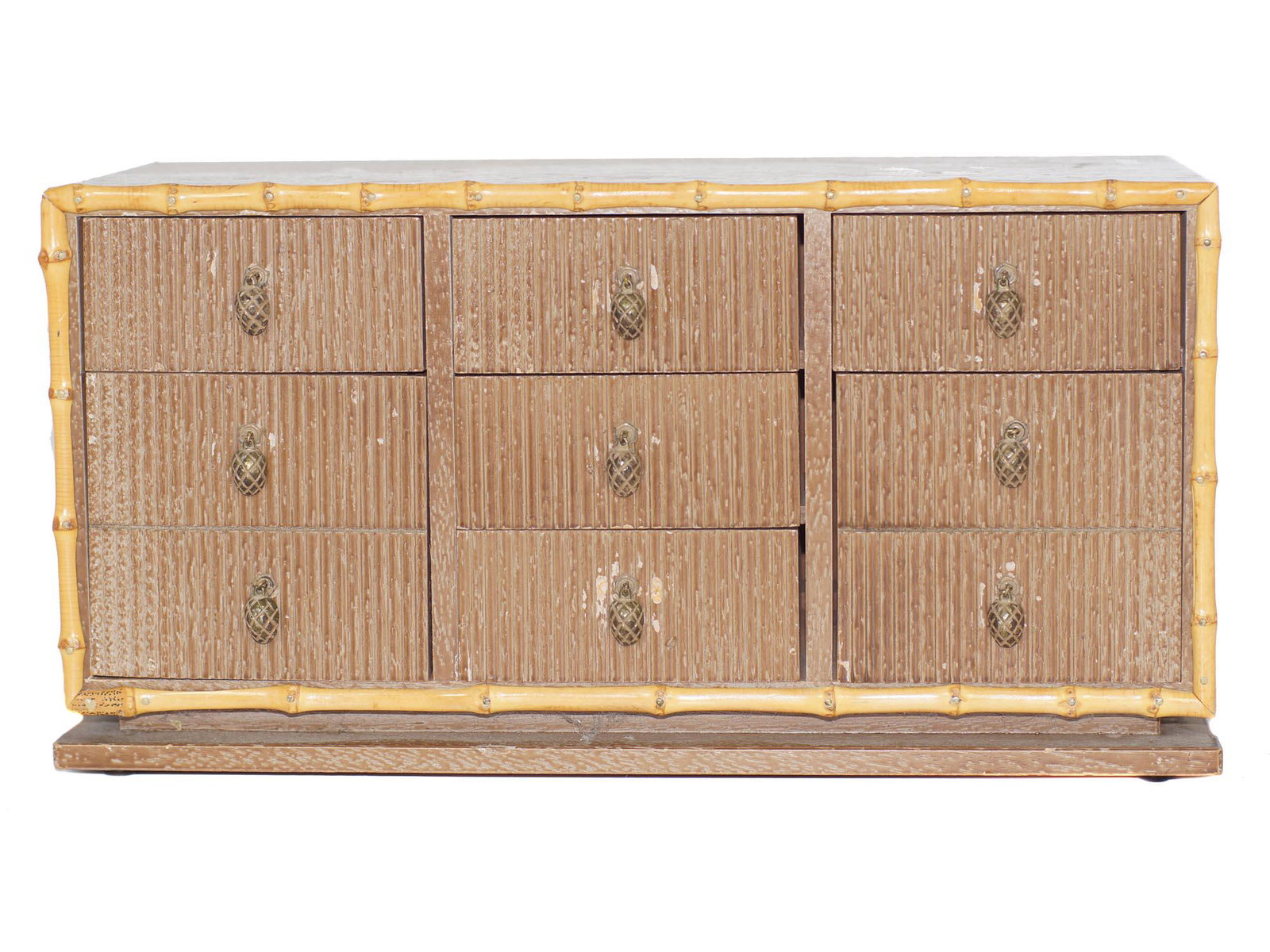 A RARE VINTAGE MELE MINIATURE JEWELRY CHEST: A vintage wood miniature jewelry chest/box styled by Mele, Japan. Dimensions: 7 x 8 x 14.5 in.