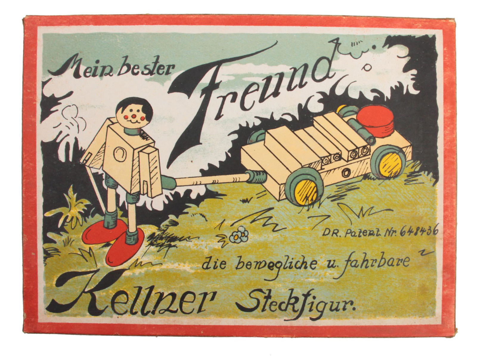 A VINTAGE GERMAN CHILDREN'S GAME BY KELLNER (1 of 2)