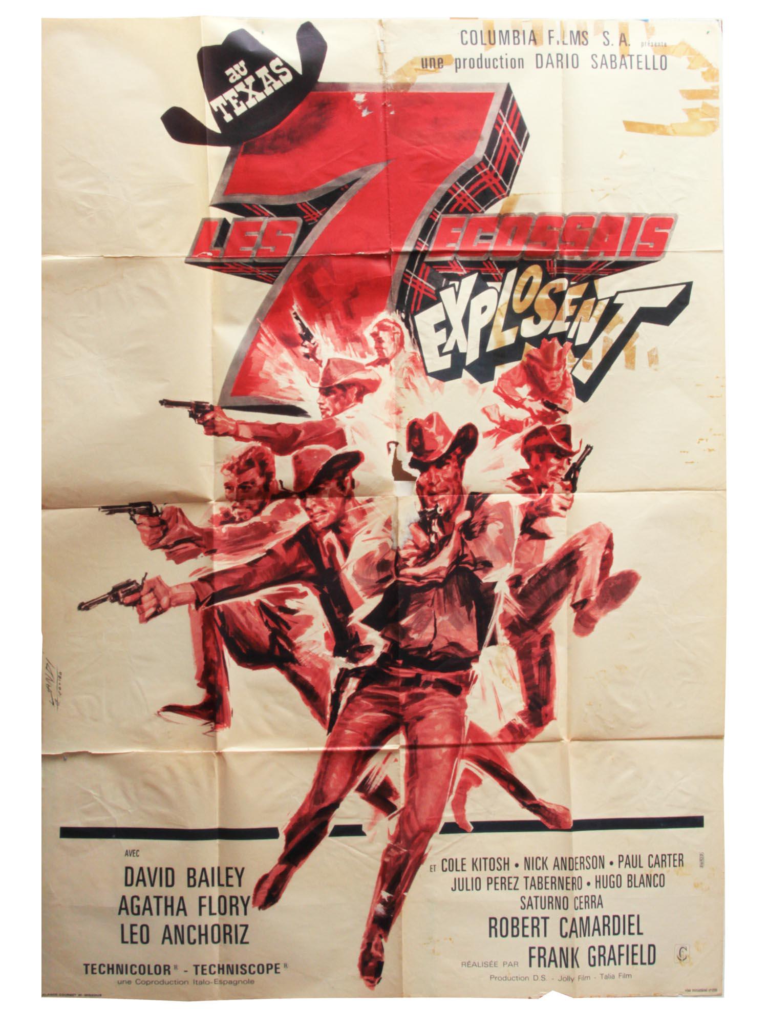 AN ORIGINAL VINTAGE FRENCH MOVIE POSTER (1 of 7)