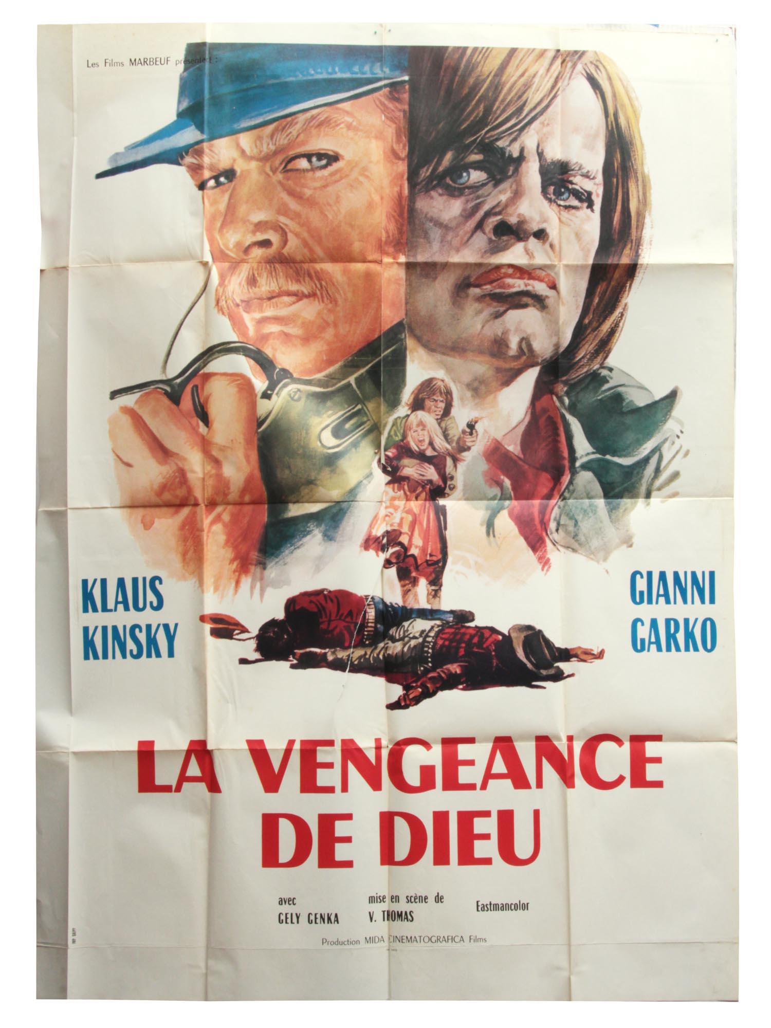AN ORIGINAL VINTAGE FRENCH MOVIE POSTER (1 of 4)