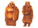 A SET OF THREE JAPANESE CARVED HORN NETSUKE - 4