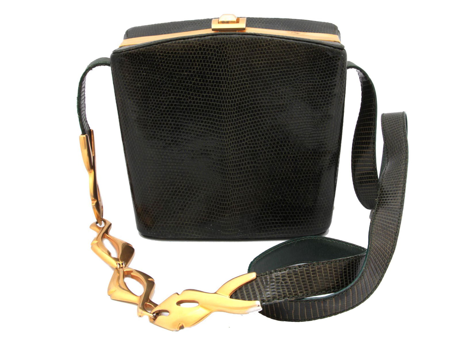 AN ORIGINAL VINTAGE GUCCI CROSSBODY BAG (1 of 5)