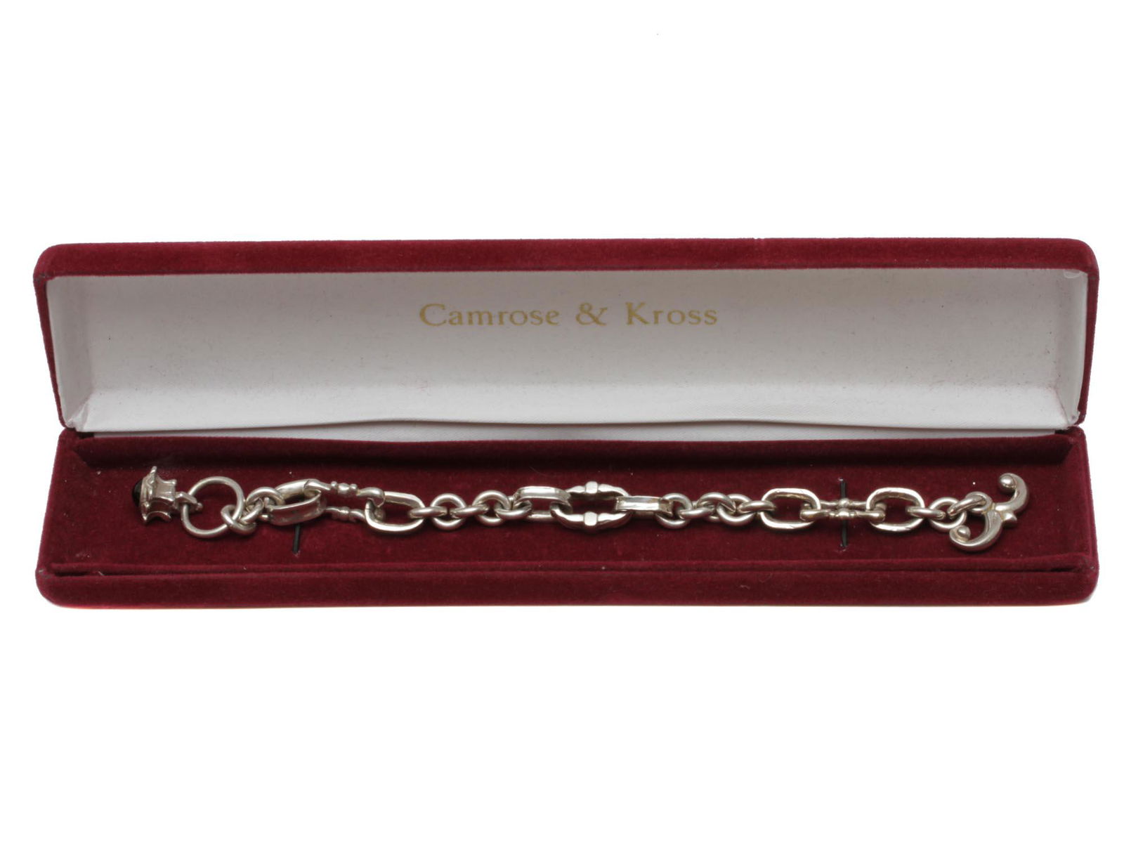 A VINTAGE JEWELRY ARTISAN SILVER BRACELET (1 of 6)