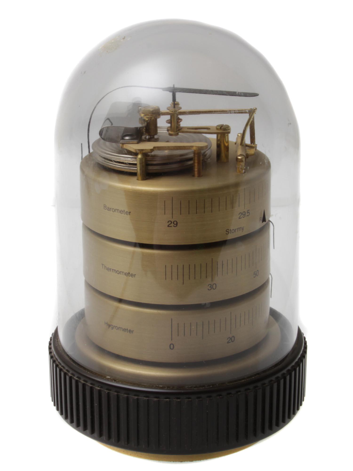 A GERMAN BAROMETER THERMOMETER BY HOWARD MILLER (1 of 7)