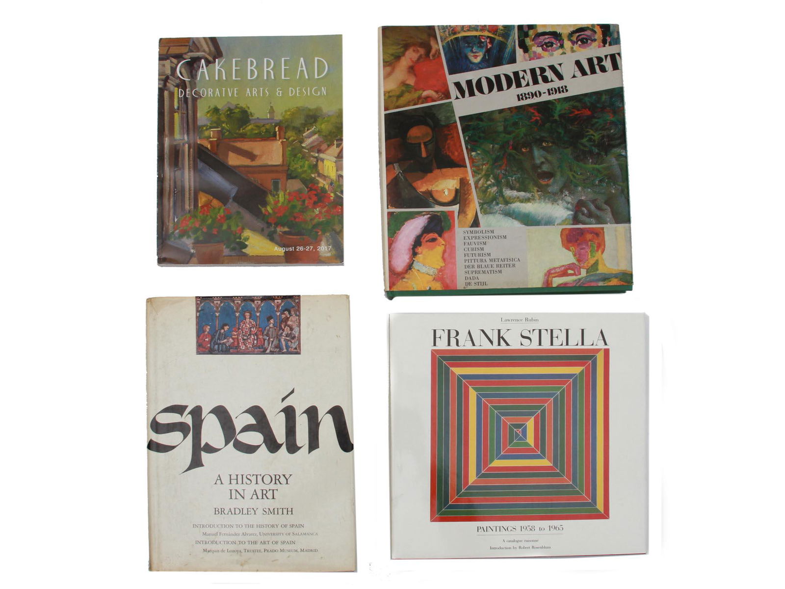 LOT OF FOUR DECORATIVE ART BOOKS DESIGN F STELLA (1 of 13)