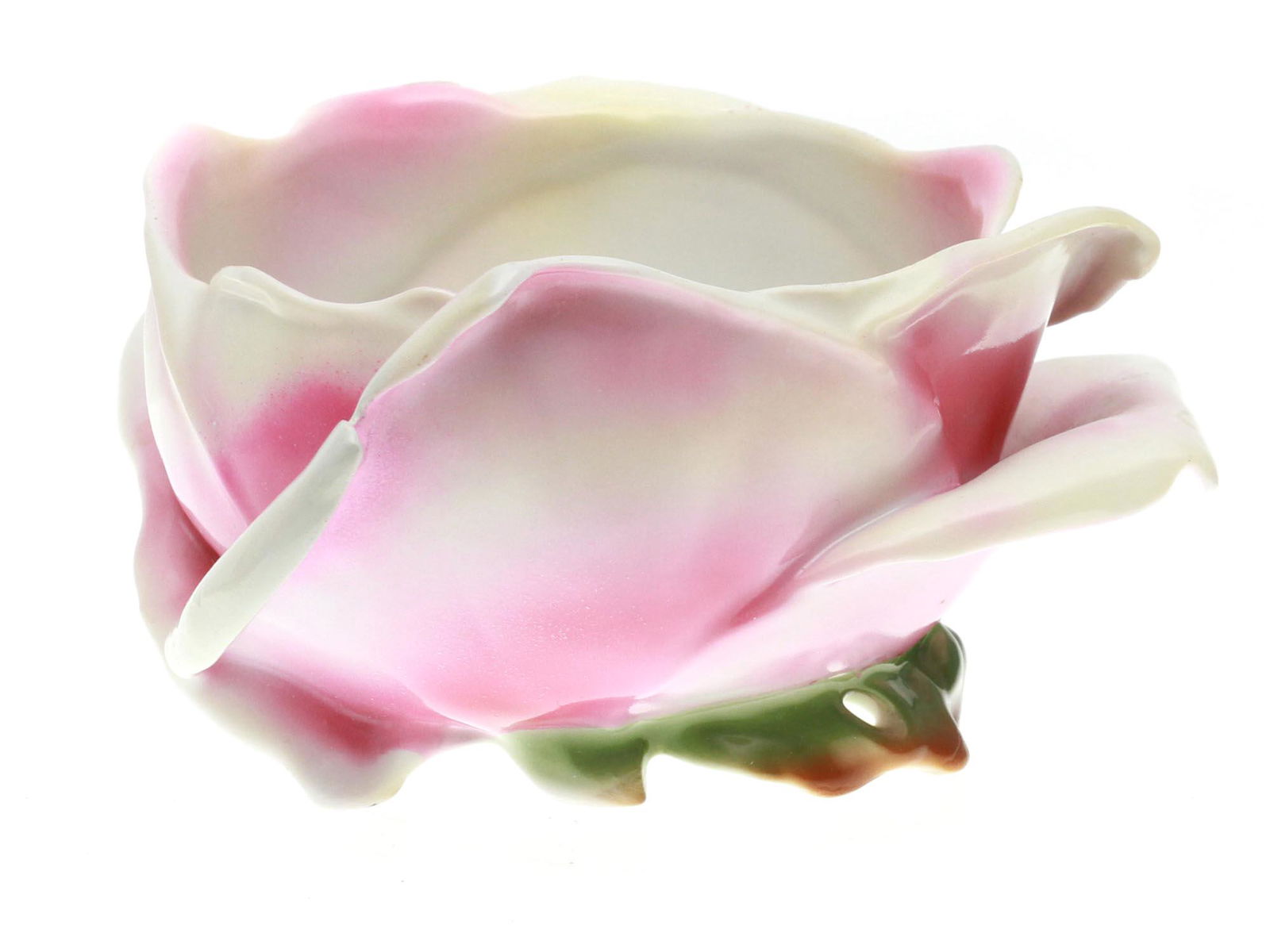 A ROYAL BAYREUTH BAVARIA PORCELAIN ROSE BOWL (1 of 6)