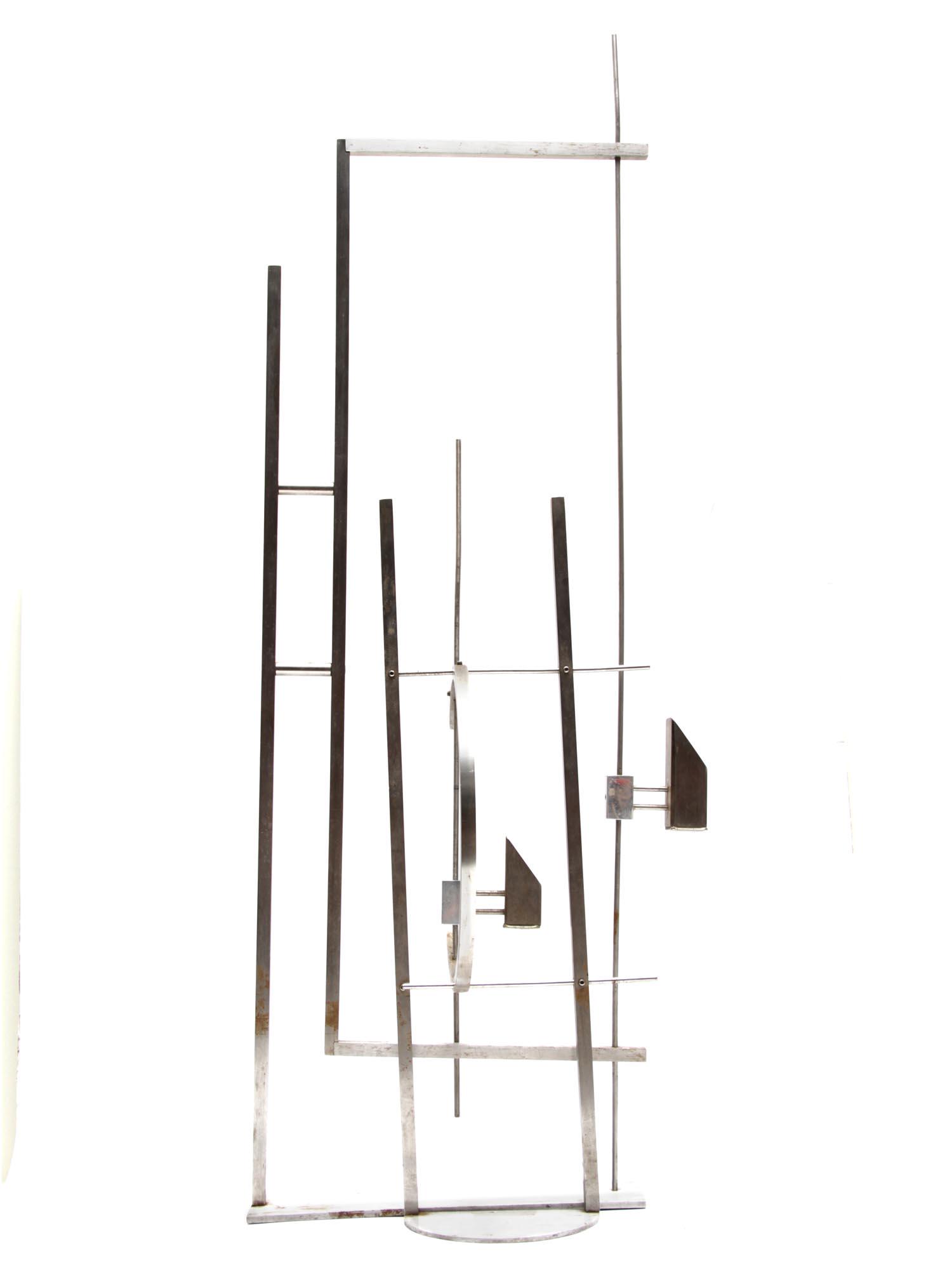 TWO ALUMINUM CANDLESTICK DESIGNED BY DAVID ZELMAN (1 of 12)